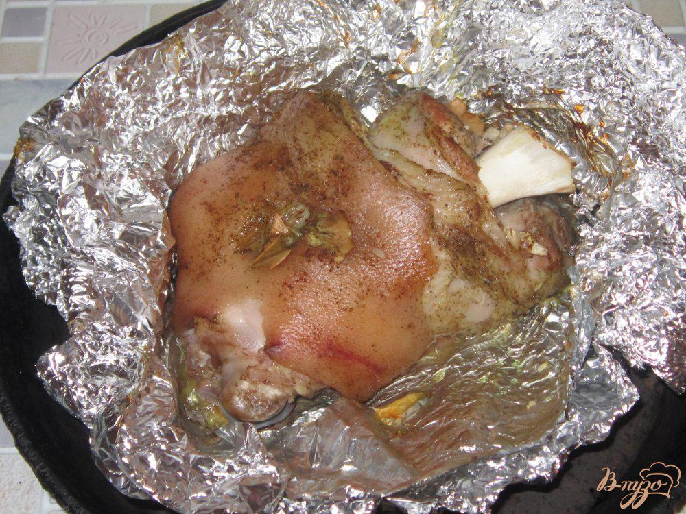 Рулька свиная в духовке в рецепт с фото пошагово в