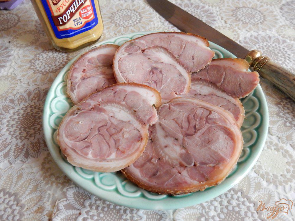Рецепт из рульки свиной вареный рецепт с фото пошагово