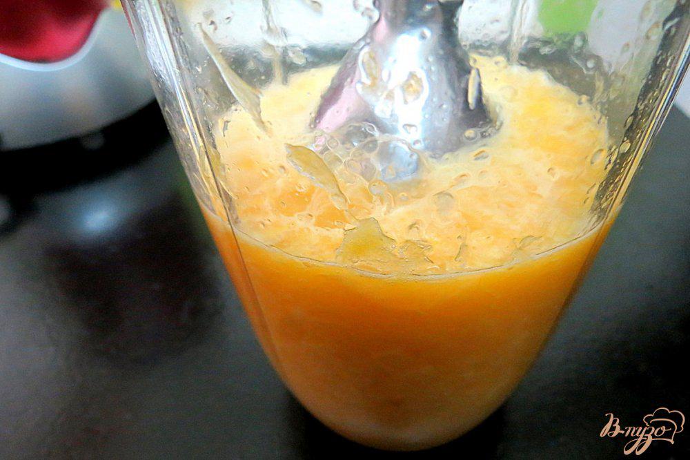 Апельсиновый сок в блендере