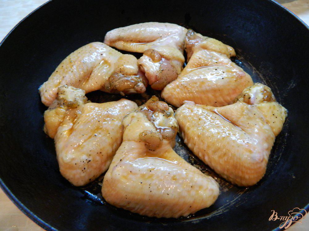 Крылышки на сковороде с хрустящей корочкой рецепт с фото пошагово классический