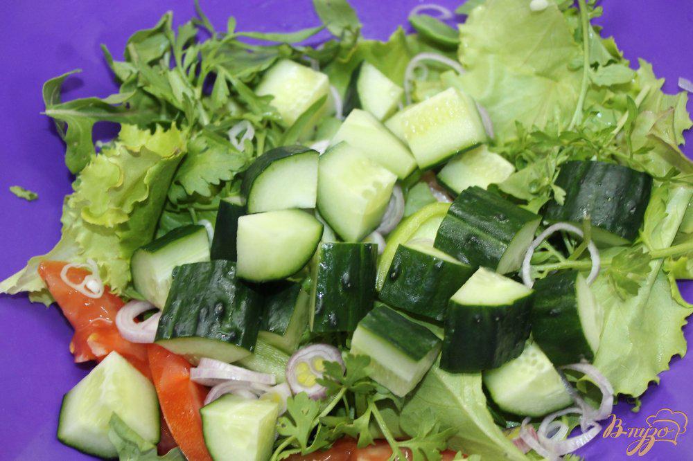 Как нарезать овощи на греческий салат фото пошагово