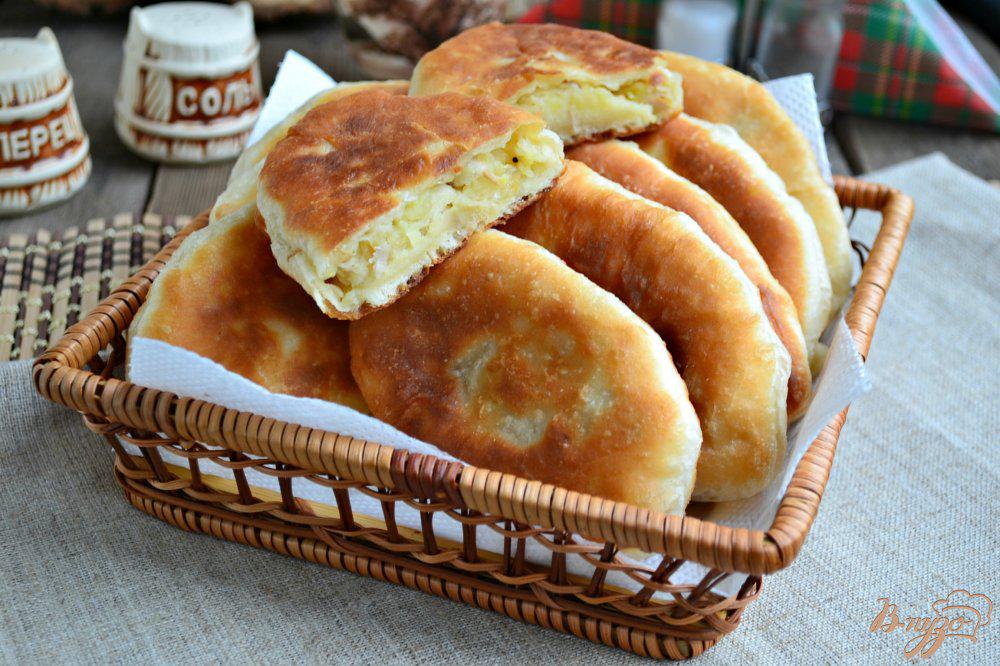 Пирожки с картошкой рецепт пошагово с фото