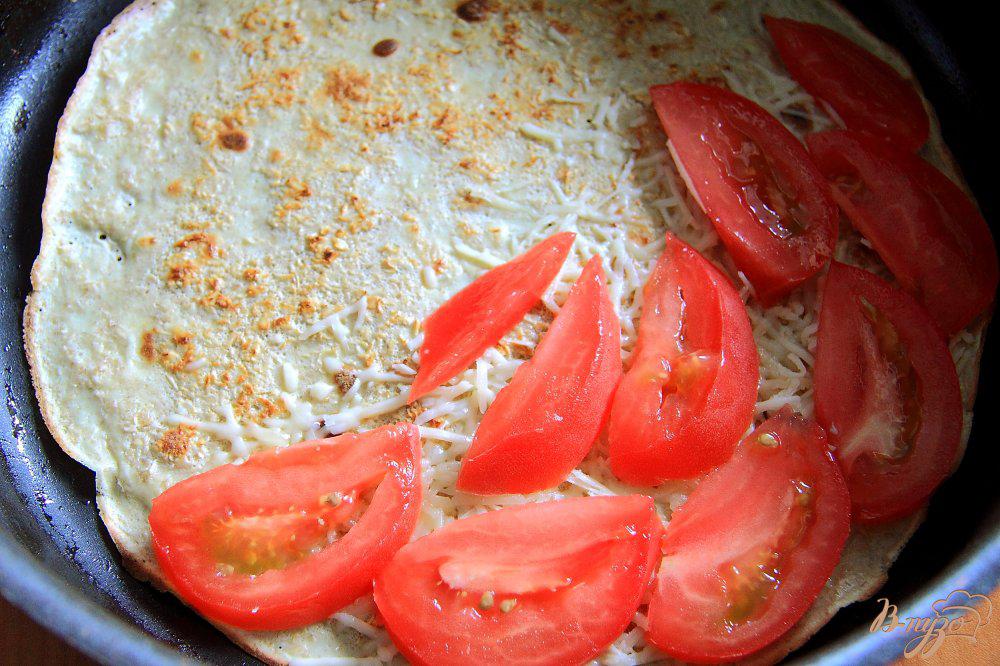Как приготовить овсяноблин с сыром и помидорами