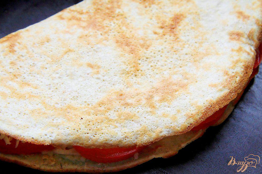 Овсяноблин с сыром и помидорами рецепт с фото пошаговый