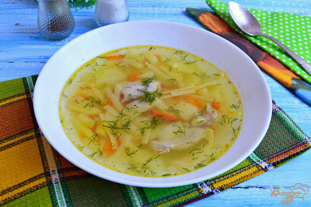 Суп с курицей рецепт пошагово фото