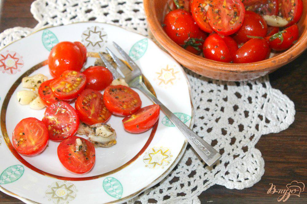 Маринованные черри с чесноком рецепт