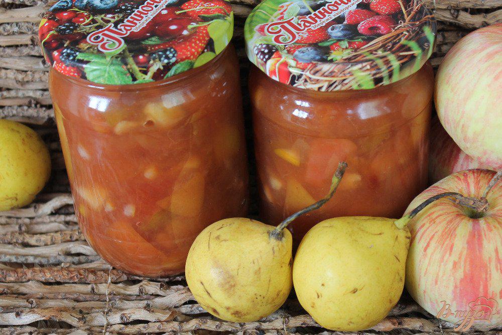 Варенье из яблок и груш с кусочками лимона рецепты с