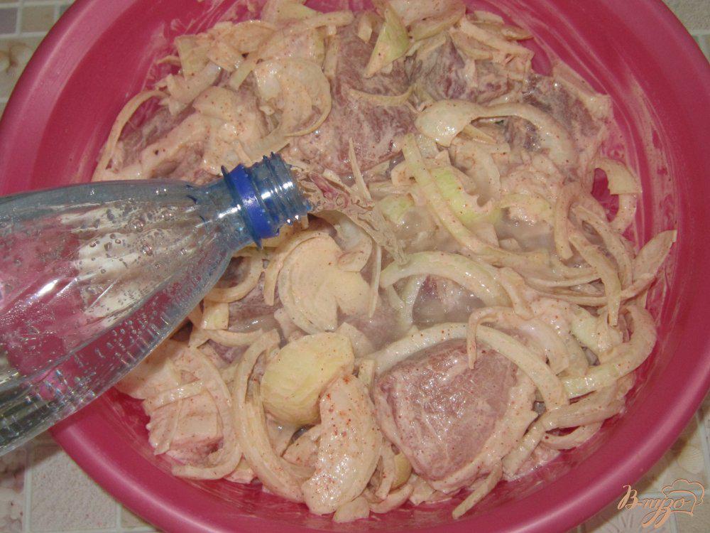 Шашлык из свинины на минералке с луком рецепт с фото пошагово в домашних условиях