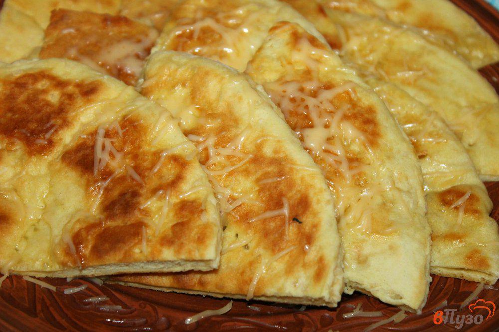 Хачапури с сыром на кефире на сковороде рецепт с фото пошаговый