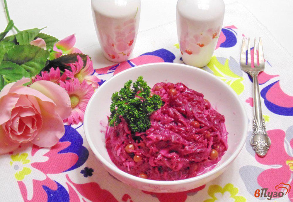 Салат из свеклы с колбасой рецепты с фото