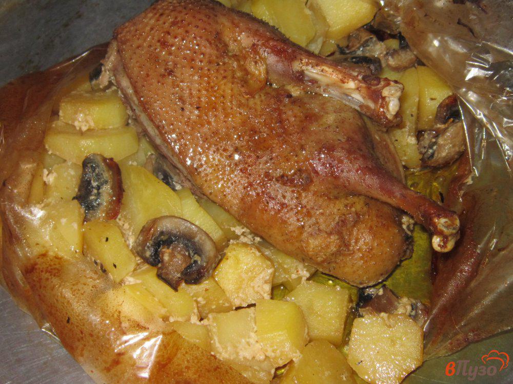 Утка в духовке мягкая и сочная с картошкой в духовке рецепт с фото пошагово
