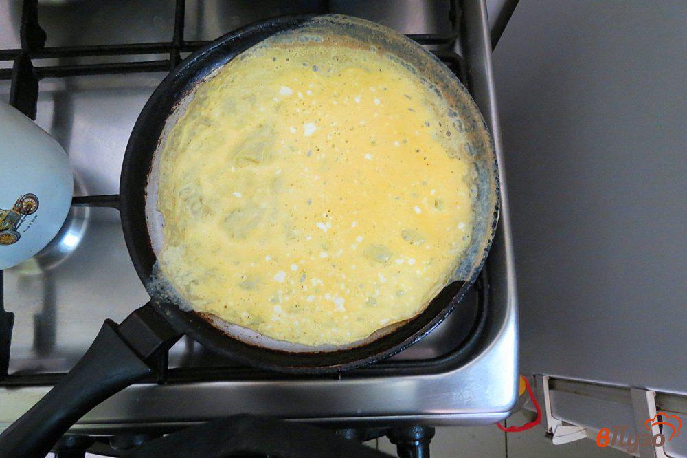 Как сделать блин из яйца