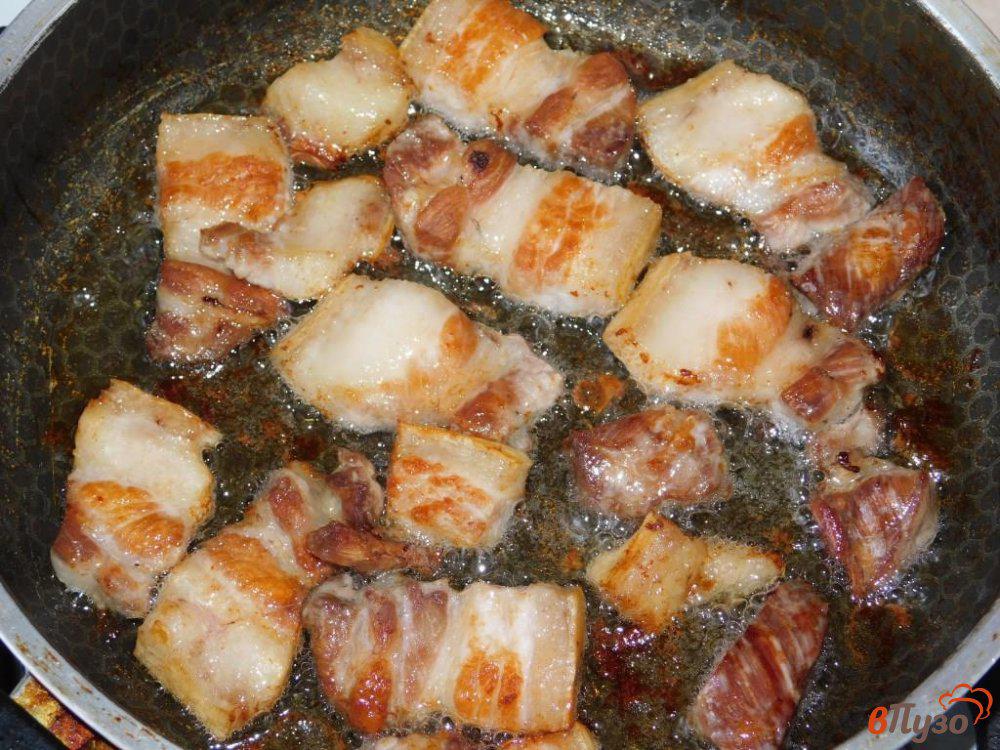Поджарка Из Свинины На Сковороде Фото
