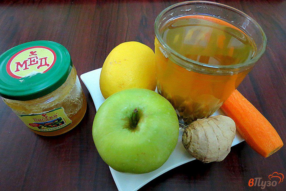 Смузи из яблок, моркови и имбиря 1 рецепты с фото на