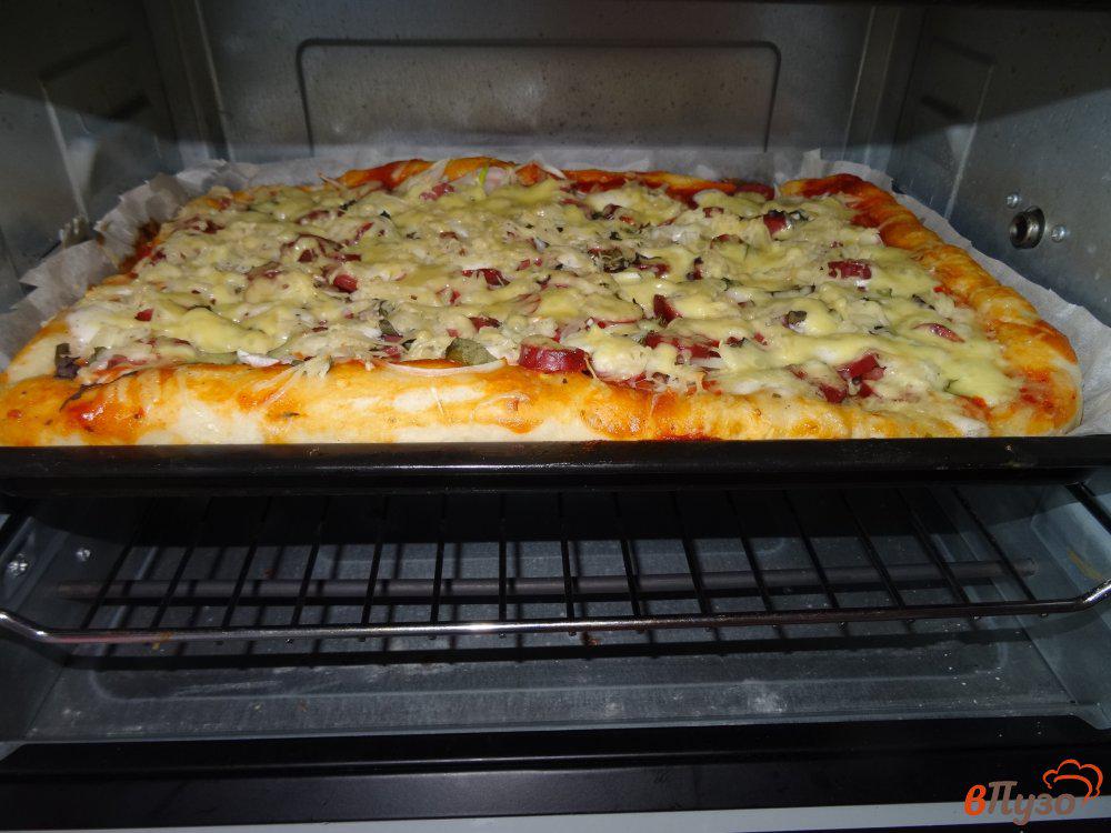 Пицца пошаговый рецепт с фото в духовке