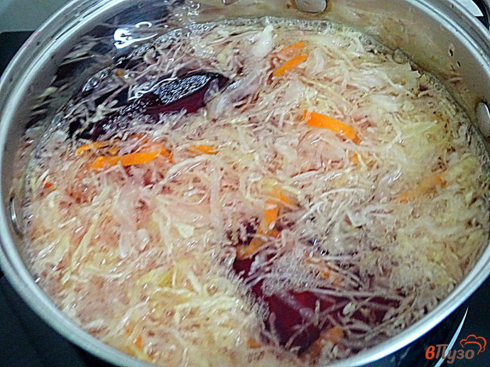 Борщ Из Квашеной Капусты Фото Рецепт