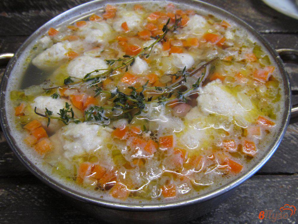 Рецепт суп с фасолью и фрикадельками рецепт с фото