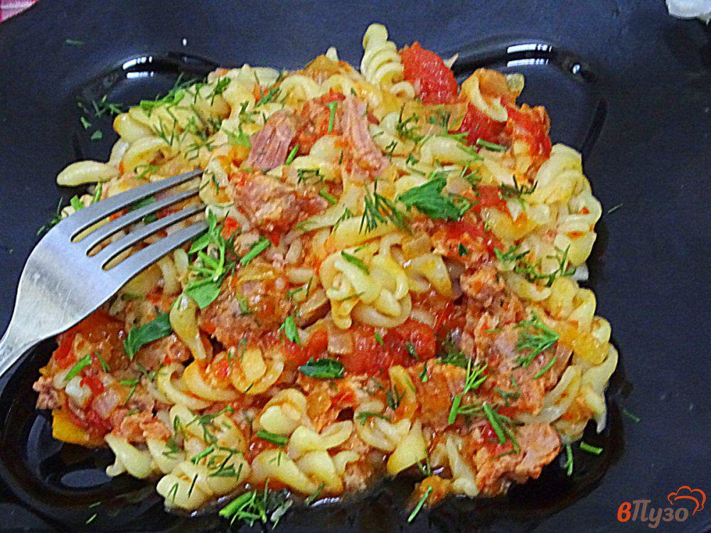 Макароны по флотски рецепт с тушенкой и помидорами