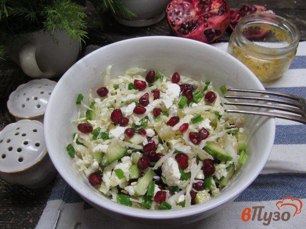 Салат из пекинской капусты с гранатом 1 рецепты с фото
