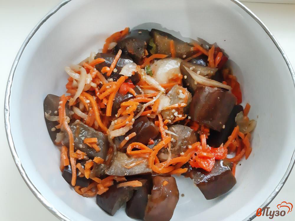 Баклажаны хе по корейски рецепт с фото пошагово