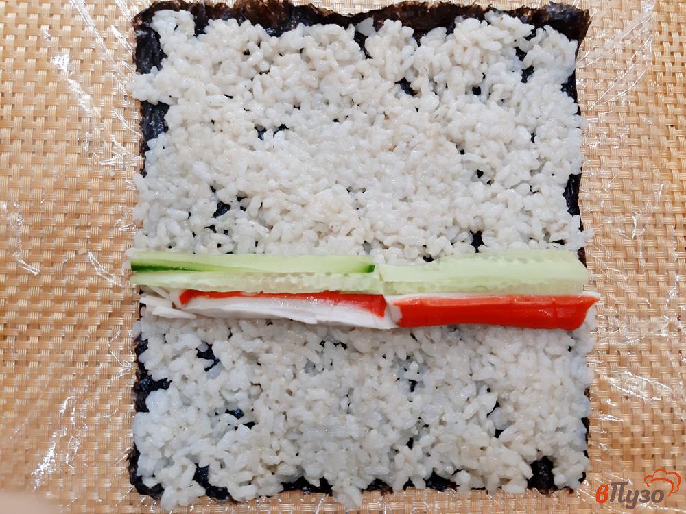 Рис сыр крабовые палочки