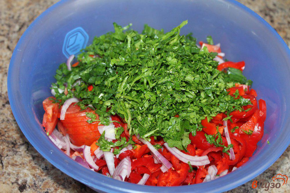 Салатики к шашлыку рецепты с фото простые и вкусные