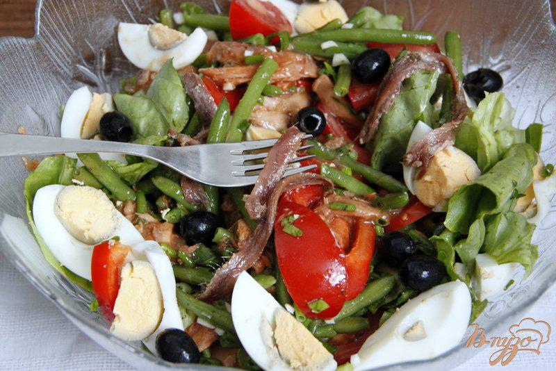 Салат из анчоусов рецепт с фото пошагово классический