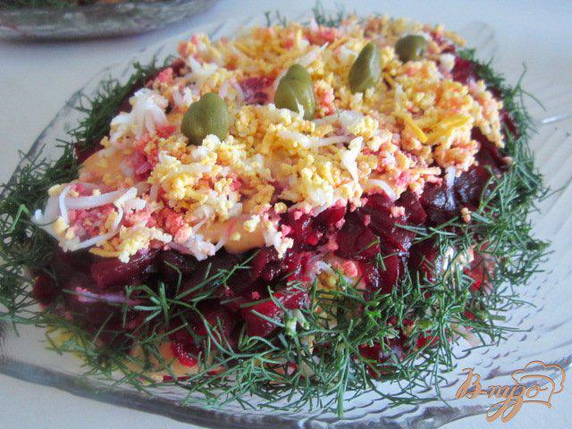Салат форель под шубой рецепт с фото