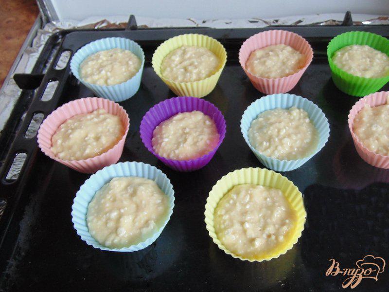Творожные кексы в духовке в силиконовых формочках рецепт фото