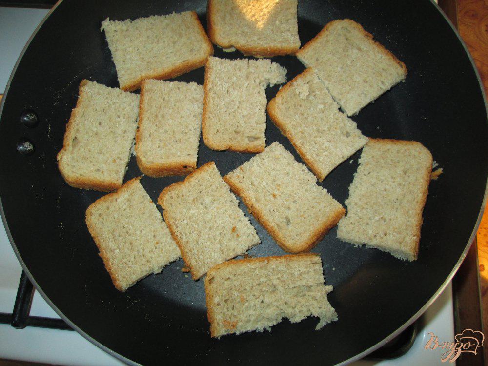 Как сделать гренки из белого хлеба на сковороде для супа
