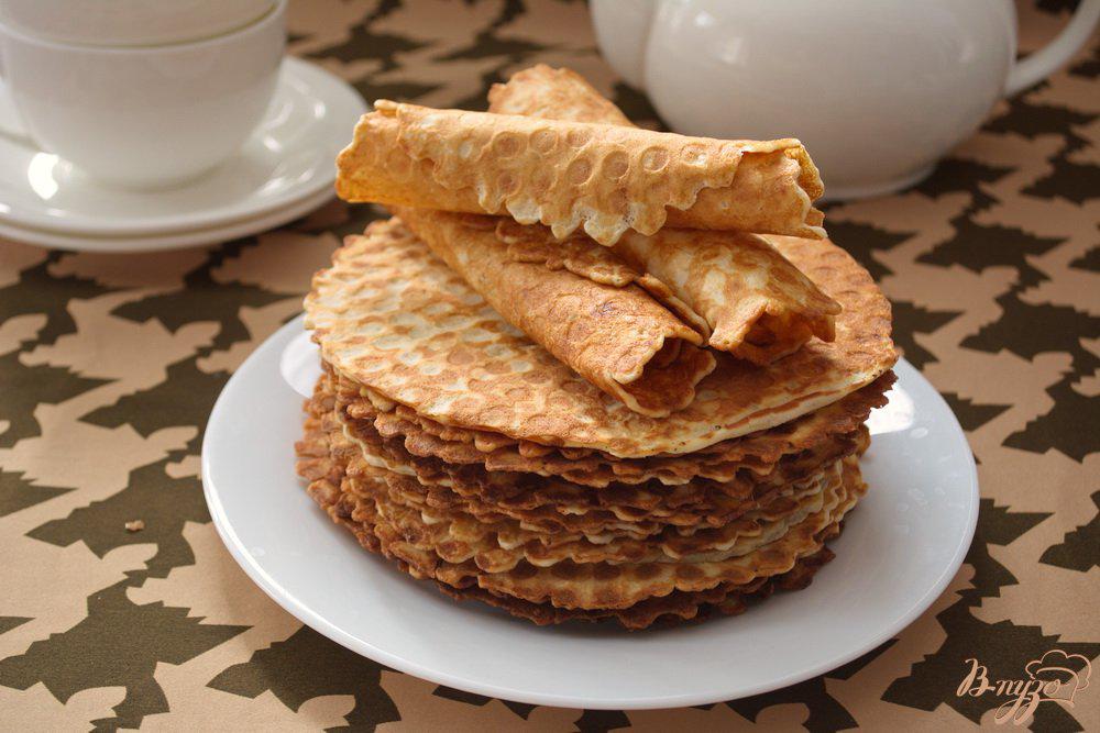 Вафельные печенья в вафельнице рецепт с фото