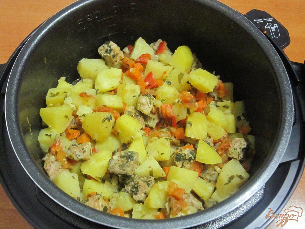 Рецепт овощного рагу в мультиварке с фото пошагово