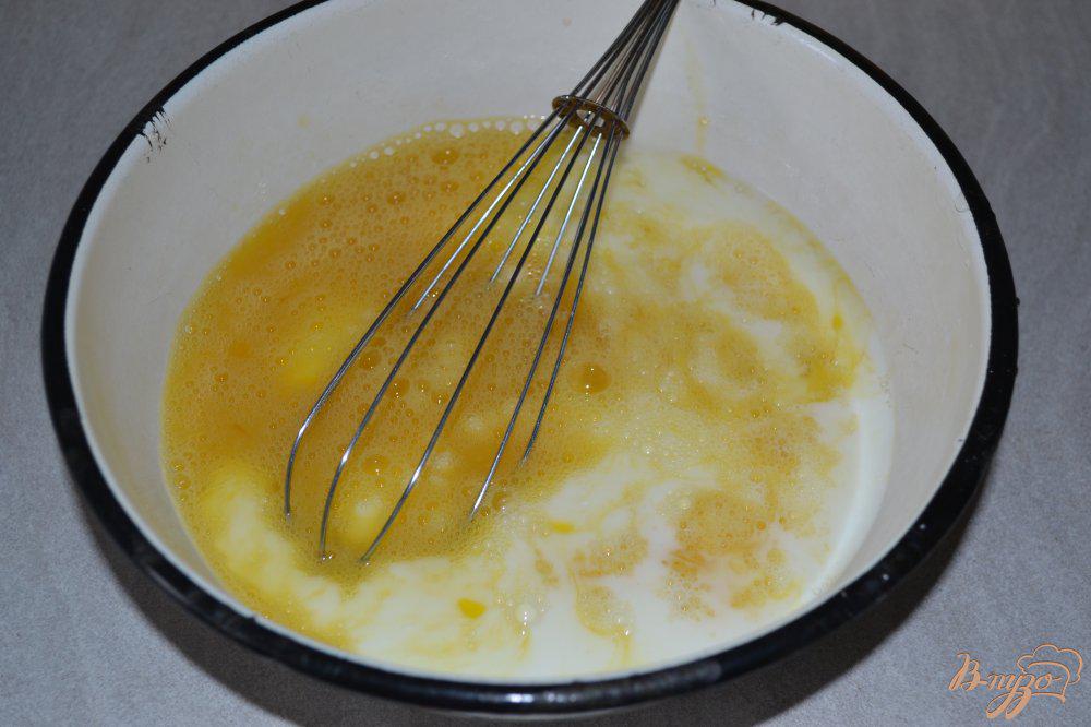 Омлет пышный на сковороде с молоком рецепт фото пошагово
