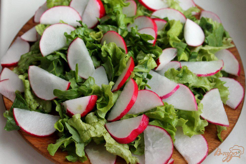 Салат с редиской и огурцом рецепты с фото простые