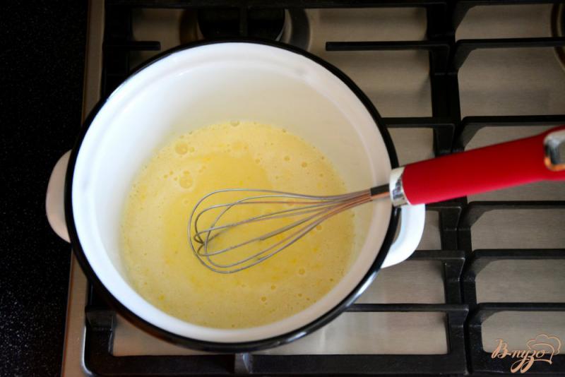 Фото приготовление рецепта: Лимонное мороженое шаг №3