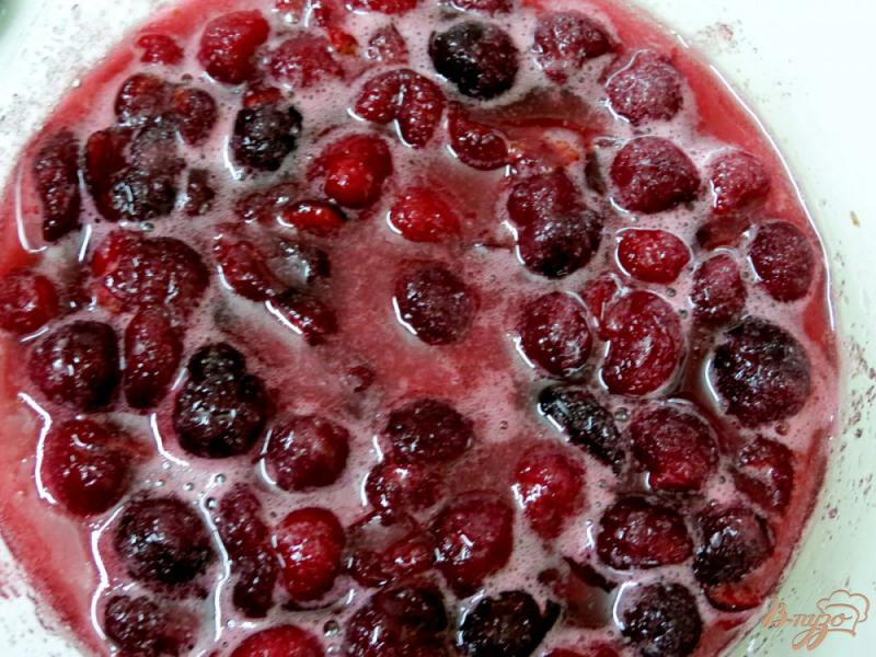 Фото приготовление рецепта: Варенье черешневое в микроволновке шаг №5