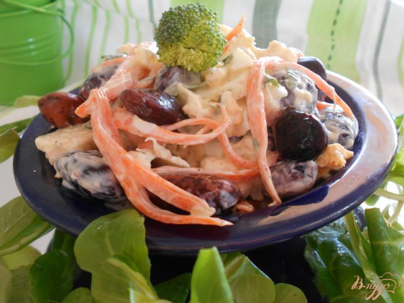 Фото приготовление рецепта: Салат из цветной капусты шаг №6