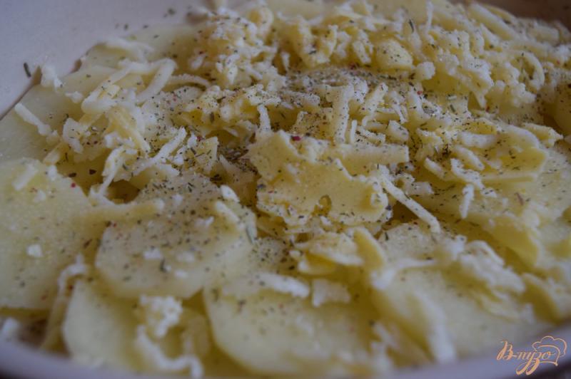 Фото приготовление рецепта: Куриное филе запеченое с лимоном и овощами шаг №5