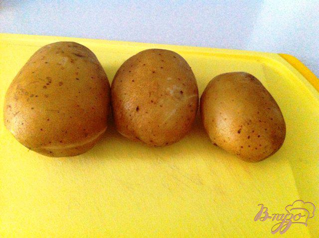 Фото приготовление рецепта: Картофельные лодочки шаг №1