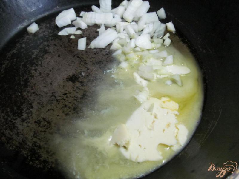 Фото приготовление рецепта: Рисовый крем с домашними колбасками шаг №1