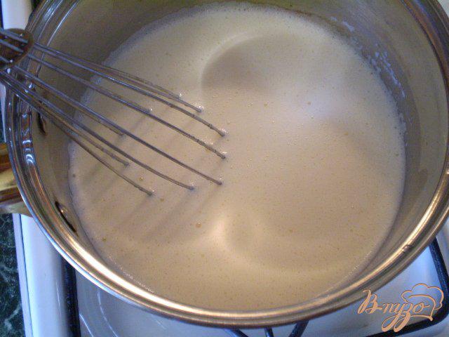 Фото приготовление рецепта: Ванильное мороженое шаг №4
