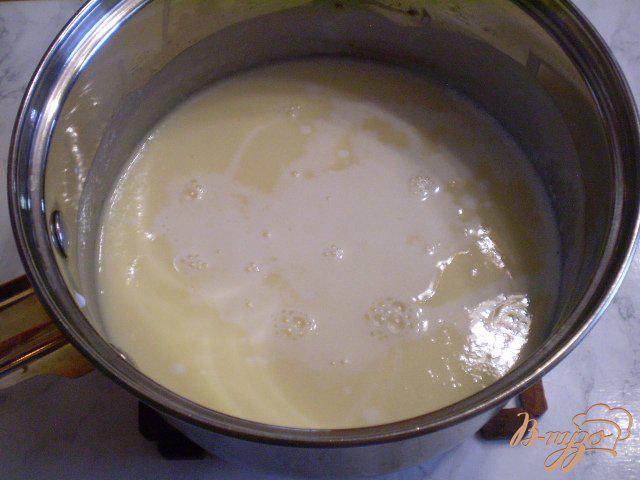 Фото приготовление рецепта: Ванильное мороженое шаг №5
