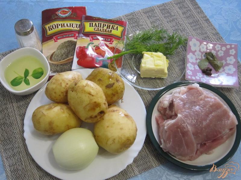 Фото приготовление рецепта: Картофельный быстрый суп шаг №1
