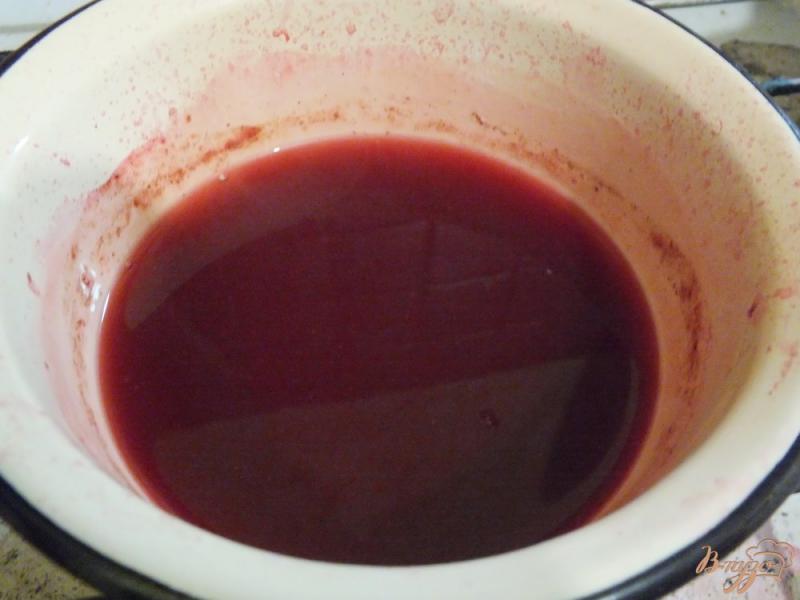Фото приготовление рецепта: Соус вишнево - смородиновый к мясу шаг №5