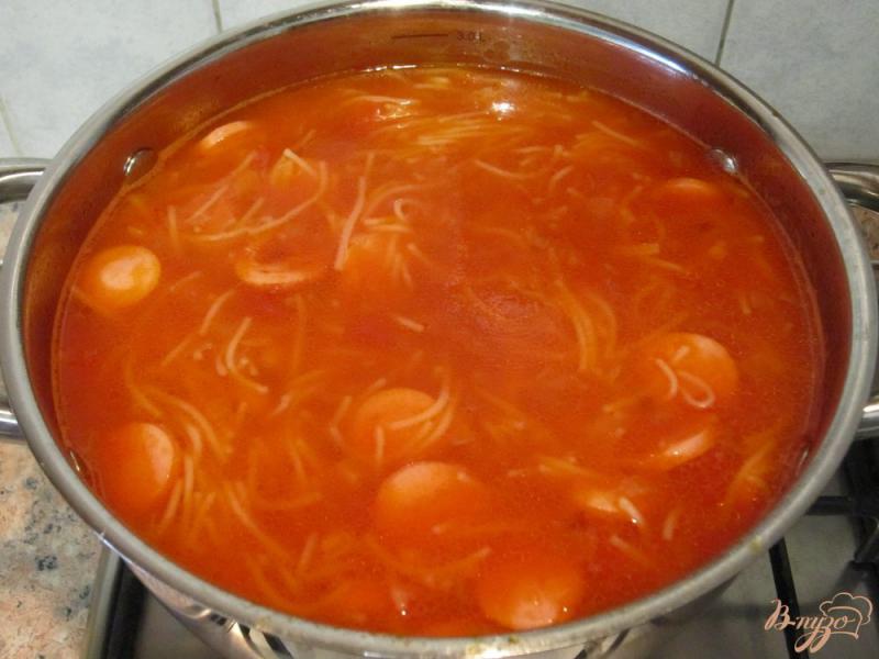 Фото приготовление рецепта: Суп по-итальянски шаг №9
