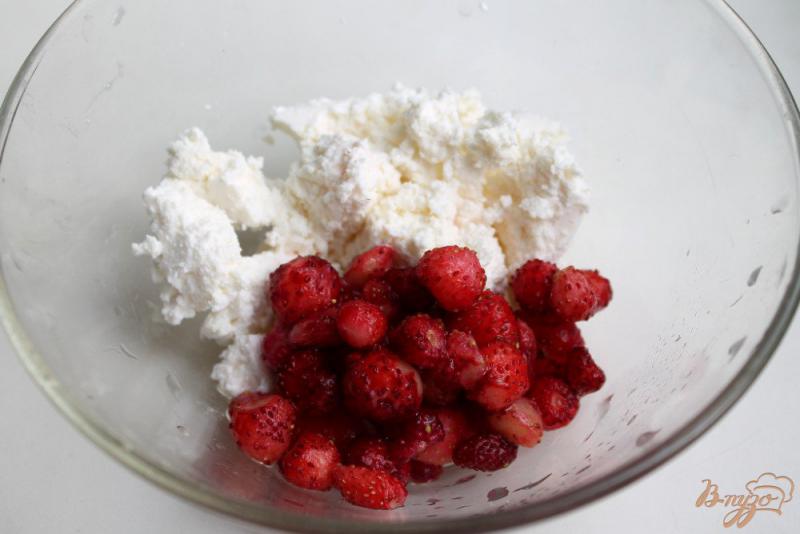 Фото приготовление рецепта: Смузи из лесных ягод с пломбиром шаг №2