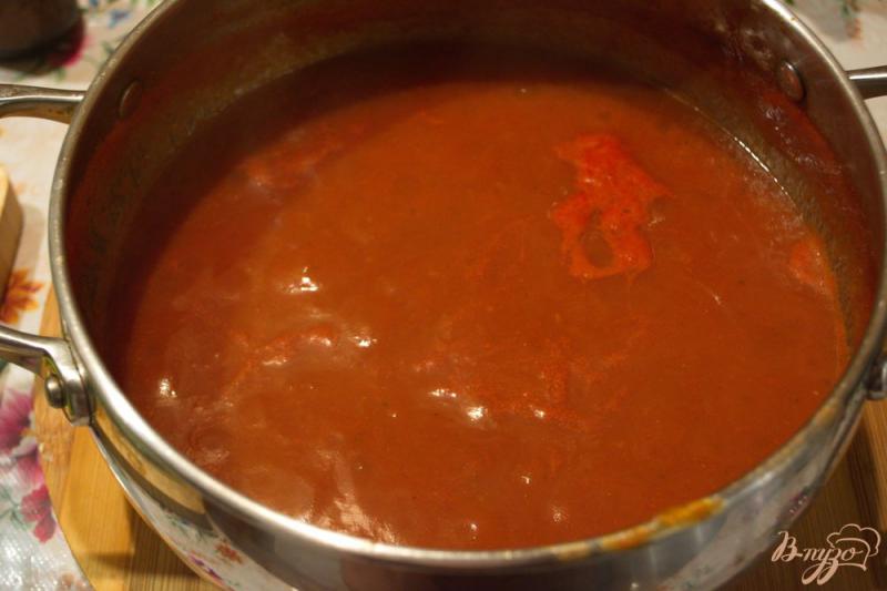 Фото приготовление рецепта: Томатный соус из сока шаг №7