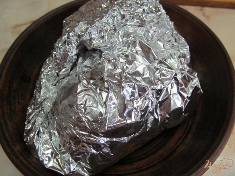 Фото приготовление рецепта: Мясо запеченное в глинтвейне шаг №10