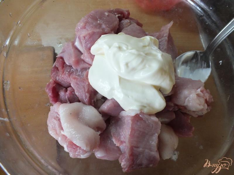Фото приготовление рецепта: Свинина в белом маринаде шаг №2