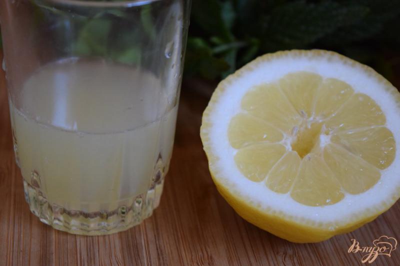 Фото приготовление рецепта: Лимонад с мятой шаг №2
